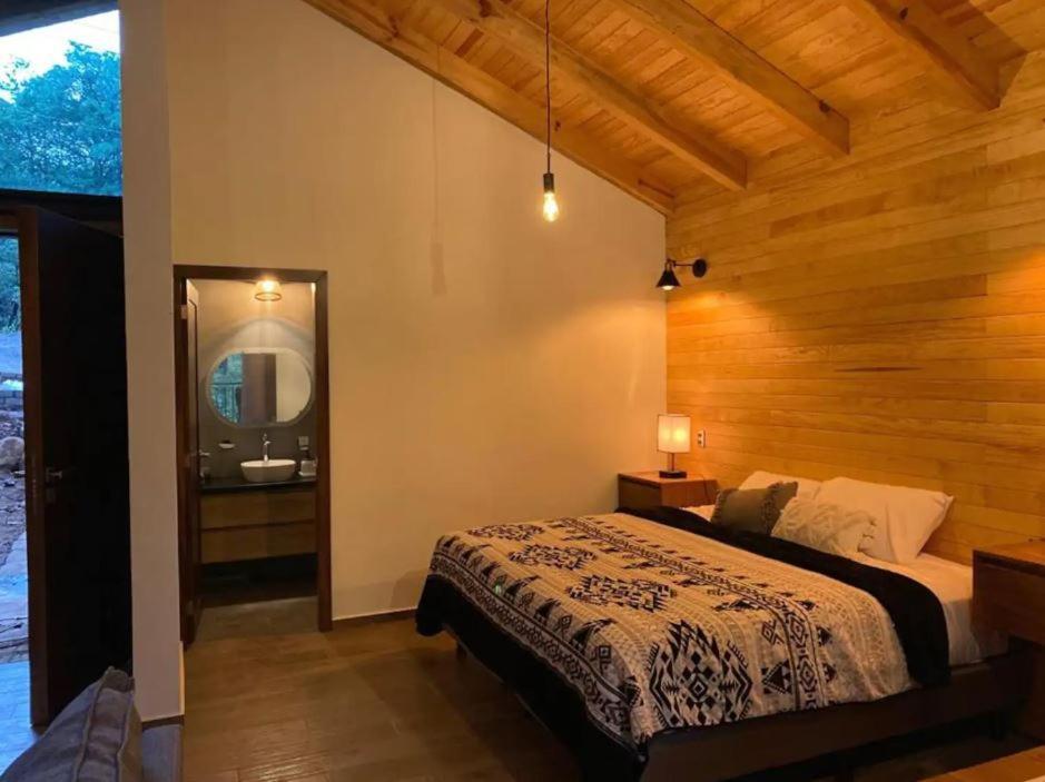 Cabana De Lujo Con Jacuzzi A 10 Min Del Pueblo Mazamitla Exterior foto